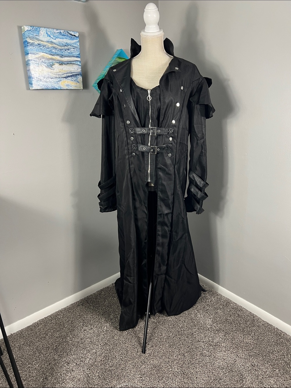Halloween Long Coat XL